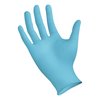 Boardwalk 380 Series, Nitrile Disposable Gloves, 4 mil Palm, Nitrile, Powder-Free, L, 1000 PK, Blue 380LCTA
